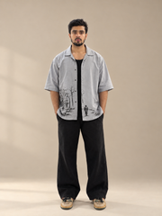 TANHA RAASTA
Oversized Shirt