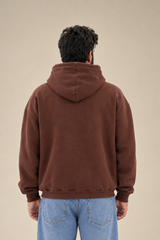 Raw Essence Chocolate Brown Hoodie | uuRaan