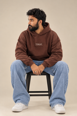Raw Essence Chocolate Brown Hoodie | uuRaan
