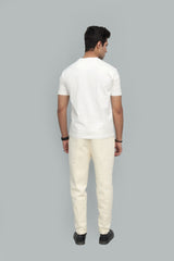 Unisex Premium Minimalist White T-Shirt – Soft Cotton | Everyday Comfort Fit Style 2