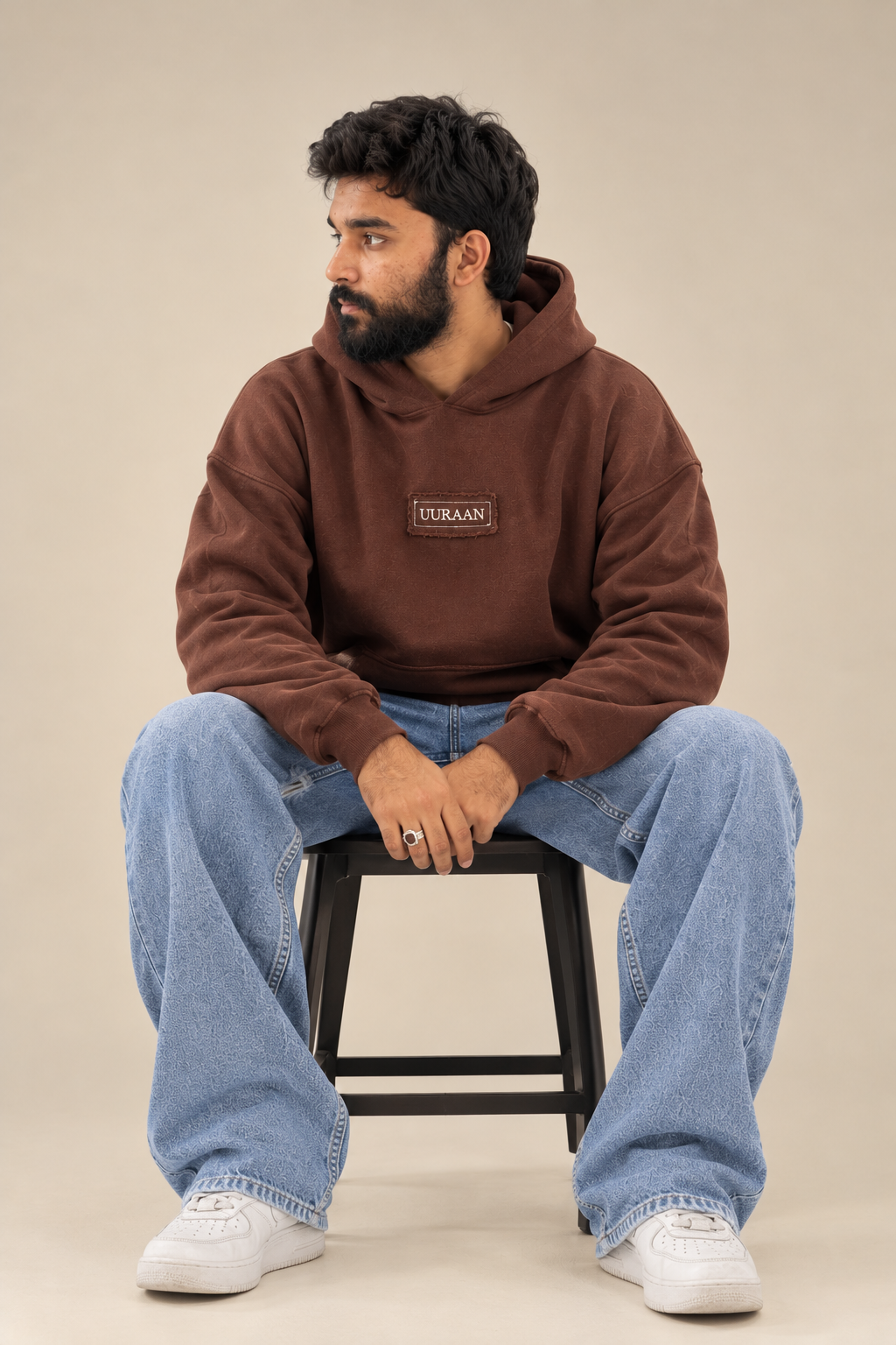Raw Essence Chocolate Brown Hoodie | uuRaan