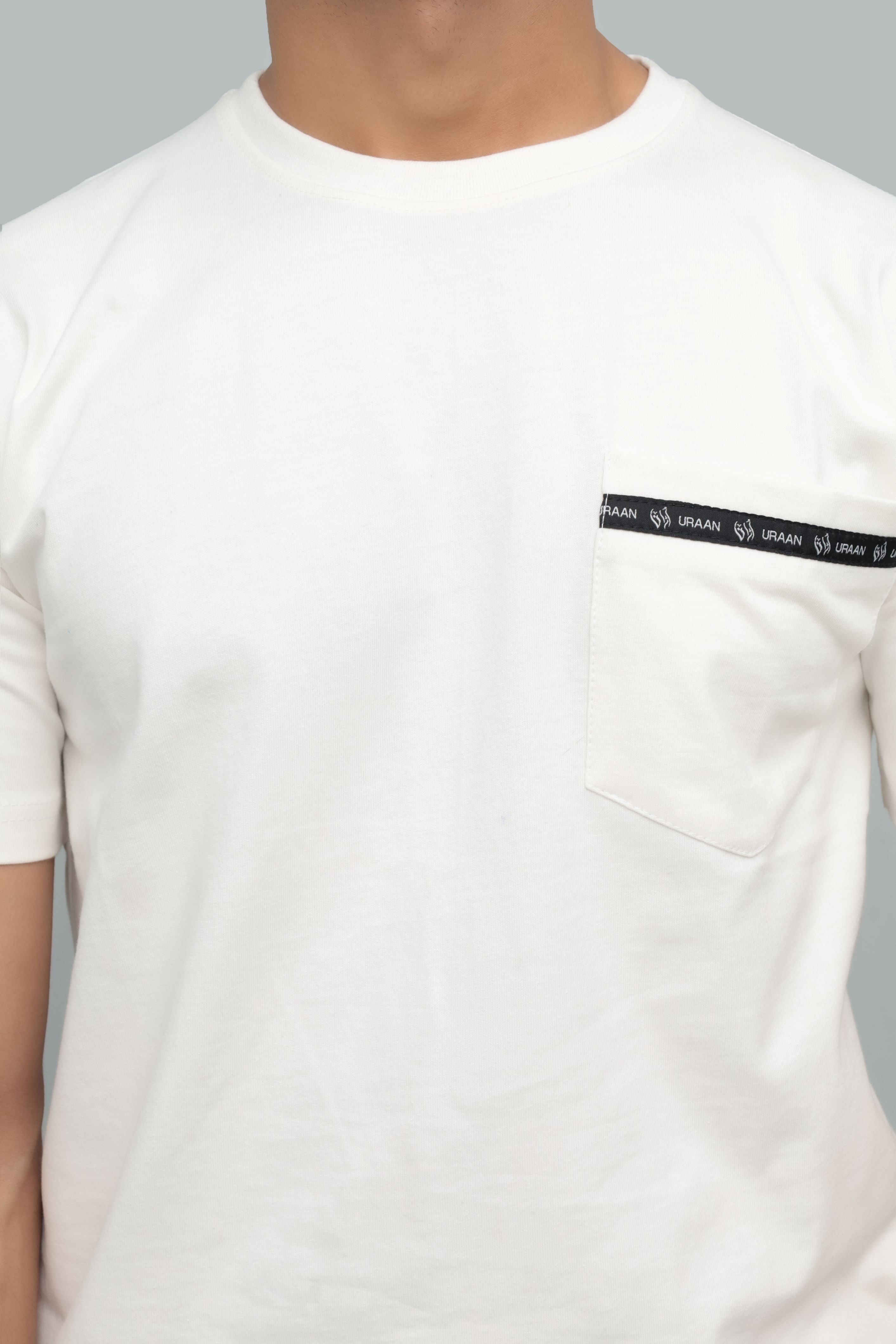 Unisex Premium Minimalist White T-Shirt – Soft Cotton | Everyday Comfort Fit Style 2